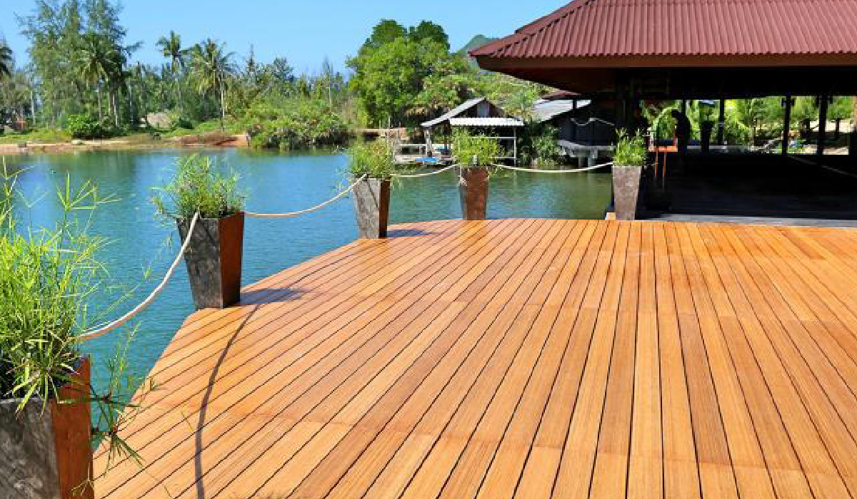 Deck de Bambu